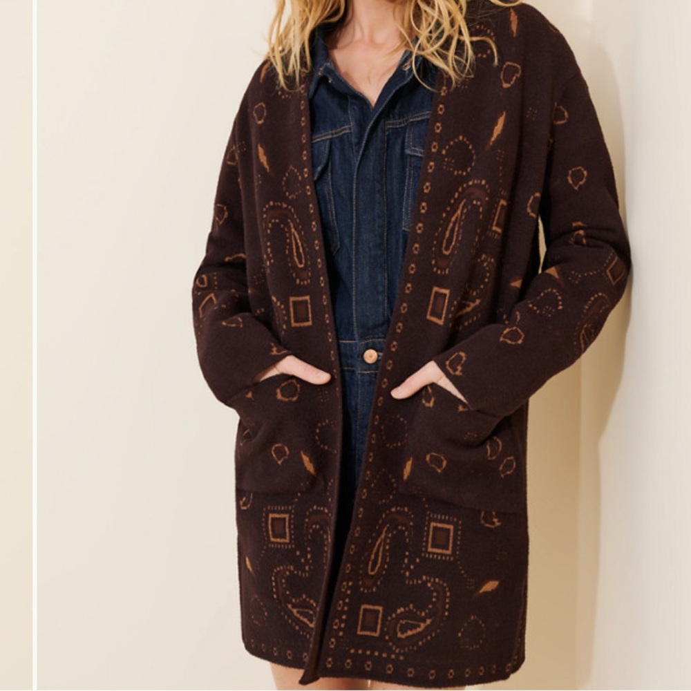 NVLT Oversized Western Coatigan